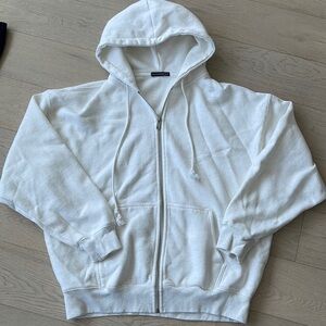 Brandy Melville XL Zip Up Hoodie